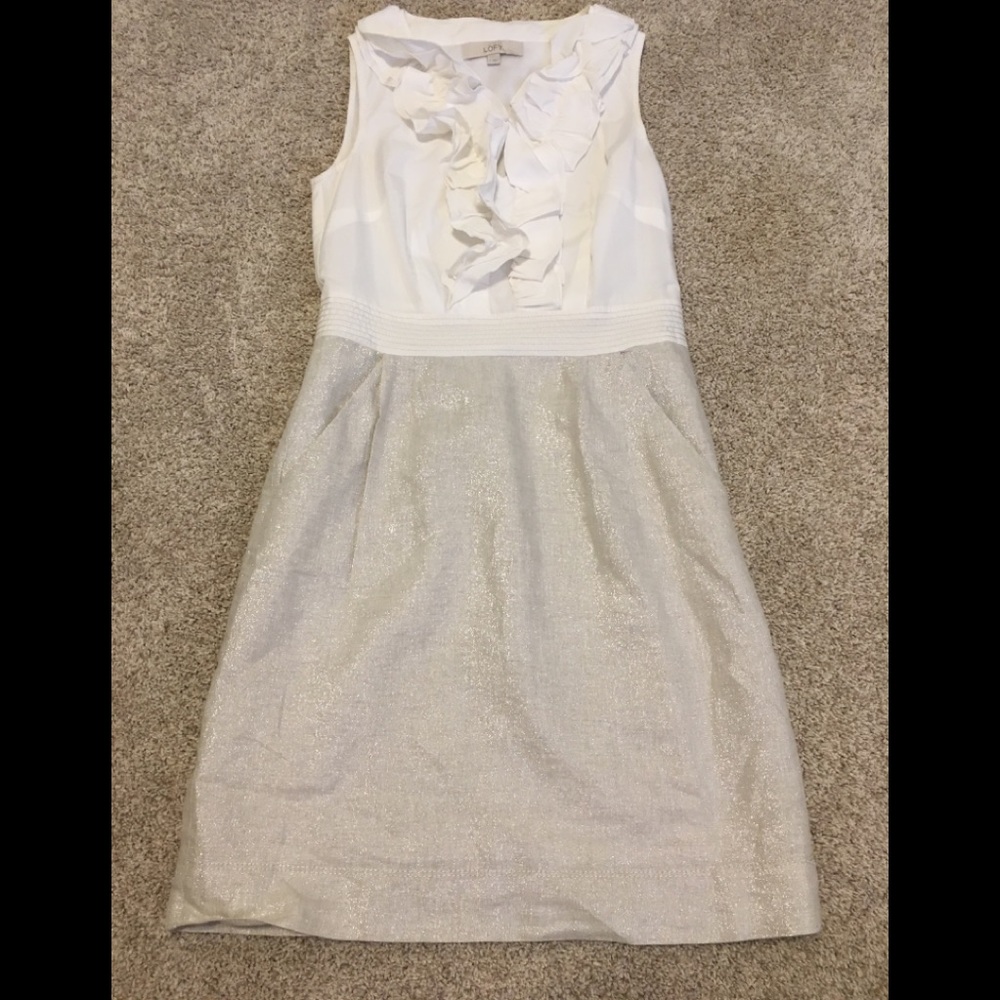Loft sleeveless dress